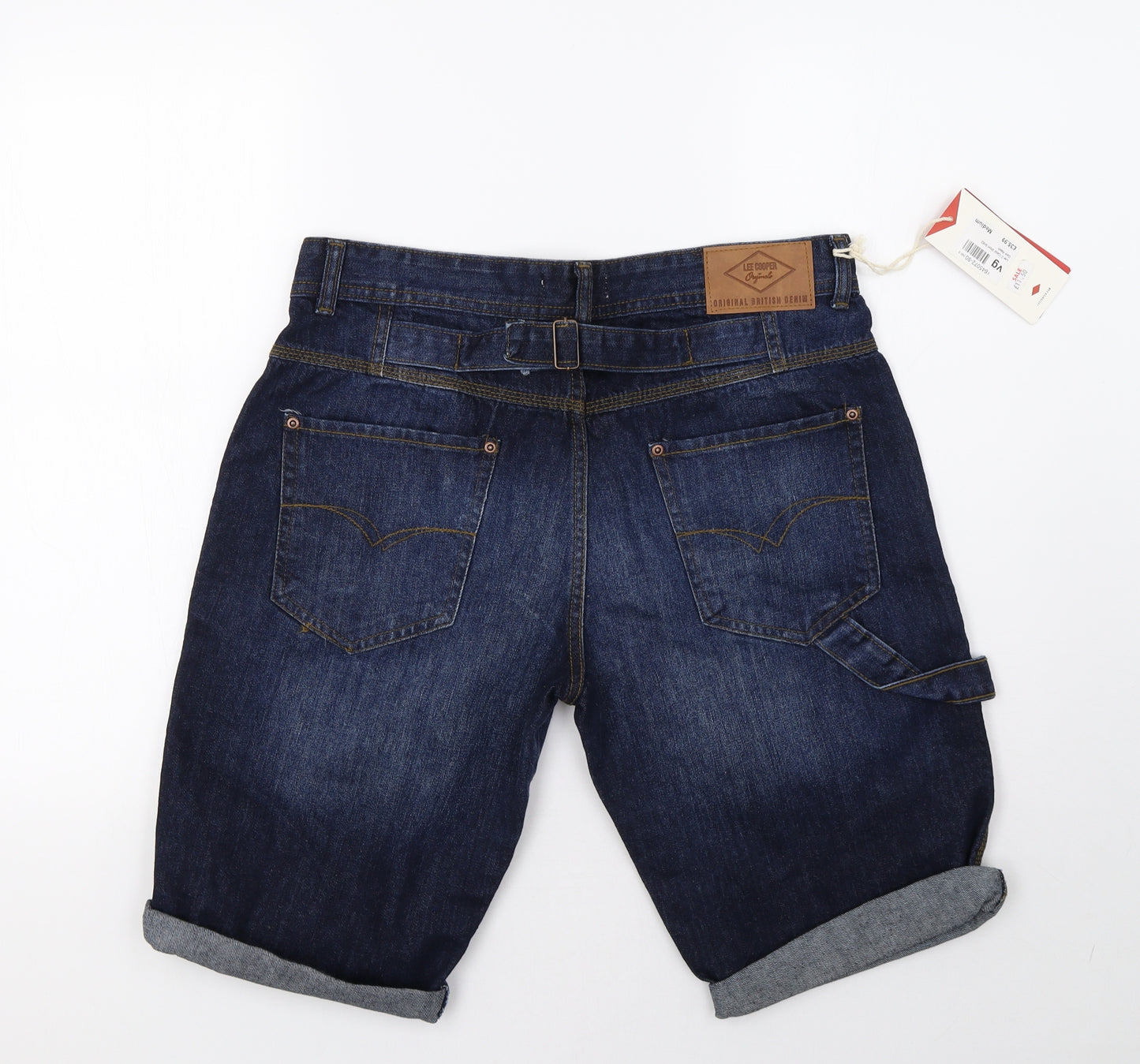 Lee Cooper Mens Blue  Denim  Shorts Size M