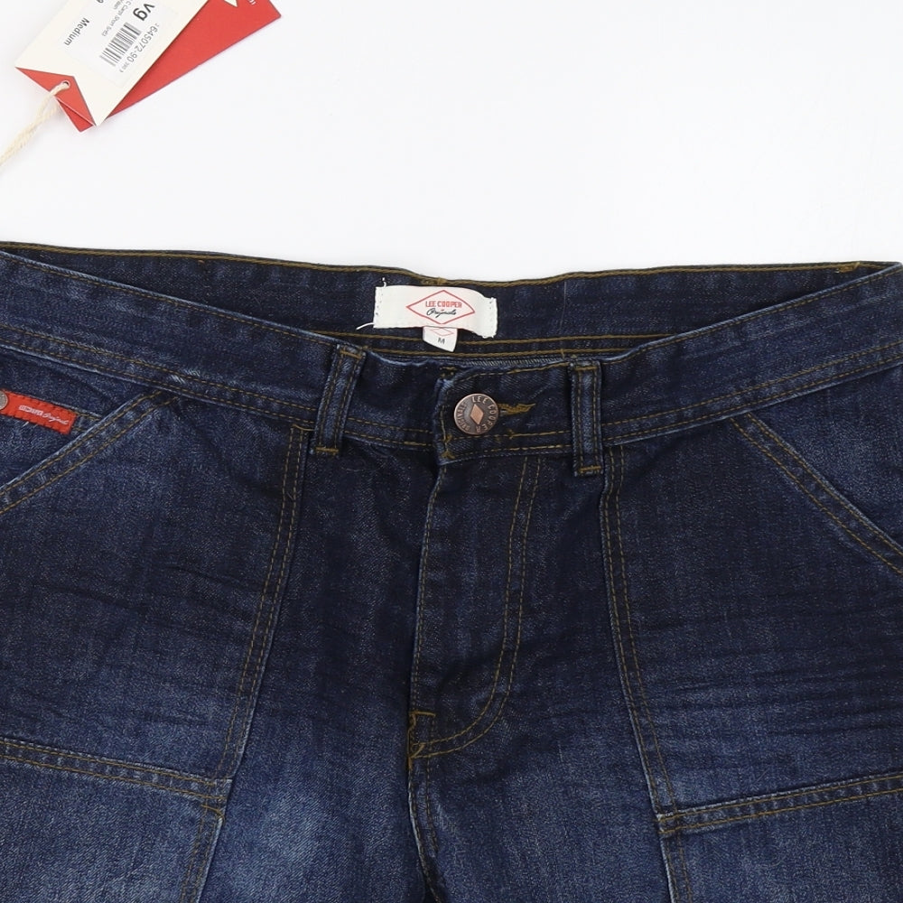 Lee Cooper Mens Blue  Denim  Shorts Size M