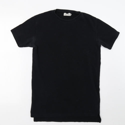 Topman Mens Black    T-Shirt Size XS