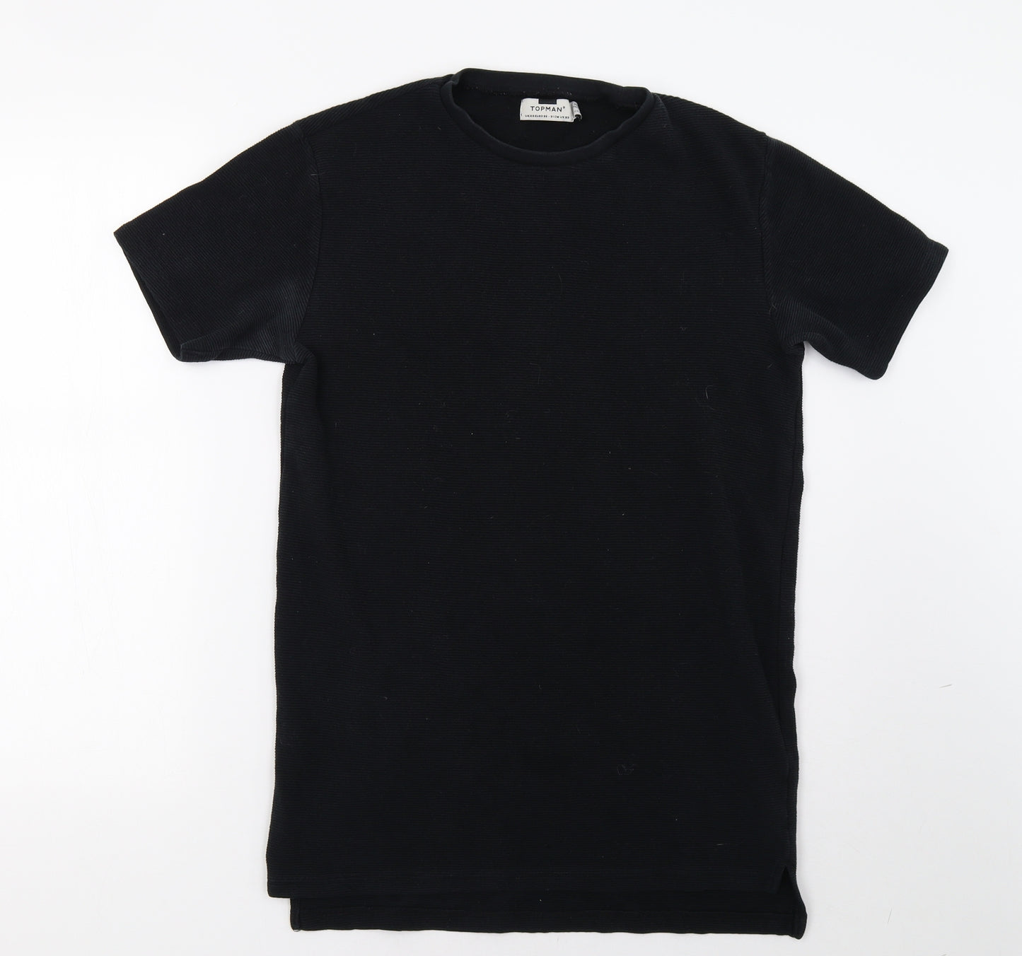 Topman Mens Black    T-Shirt Size XS