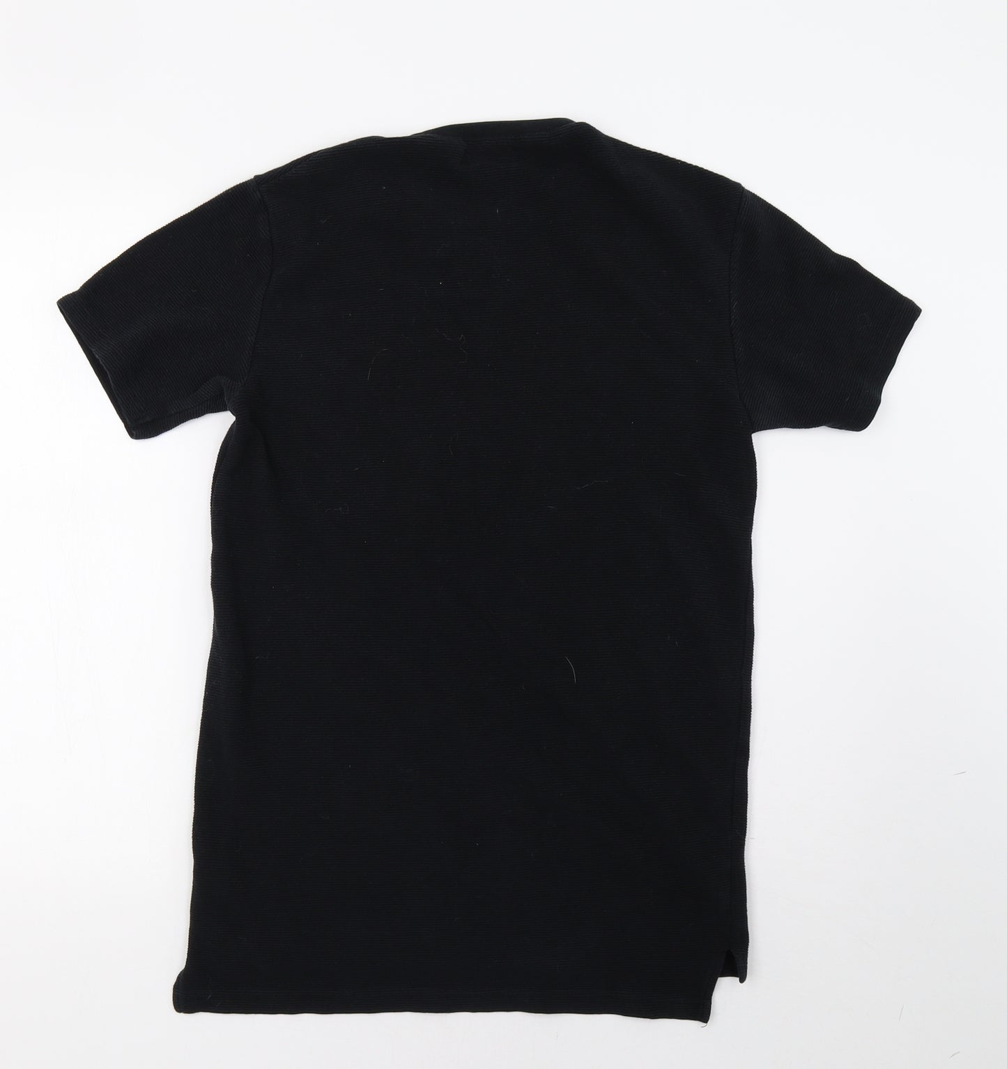 Topman Mens Black    T-Shirt Size XS