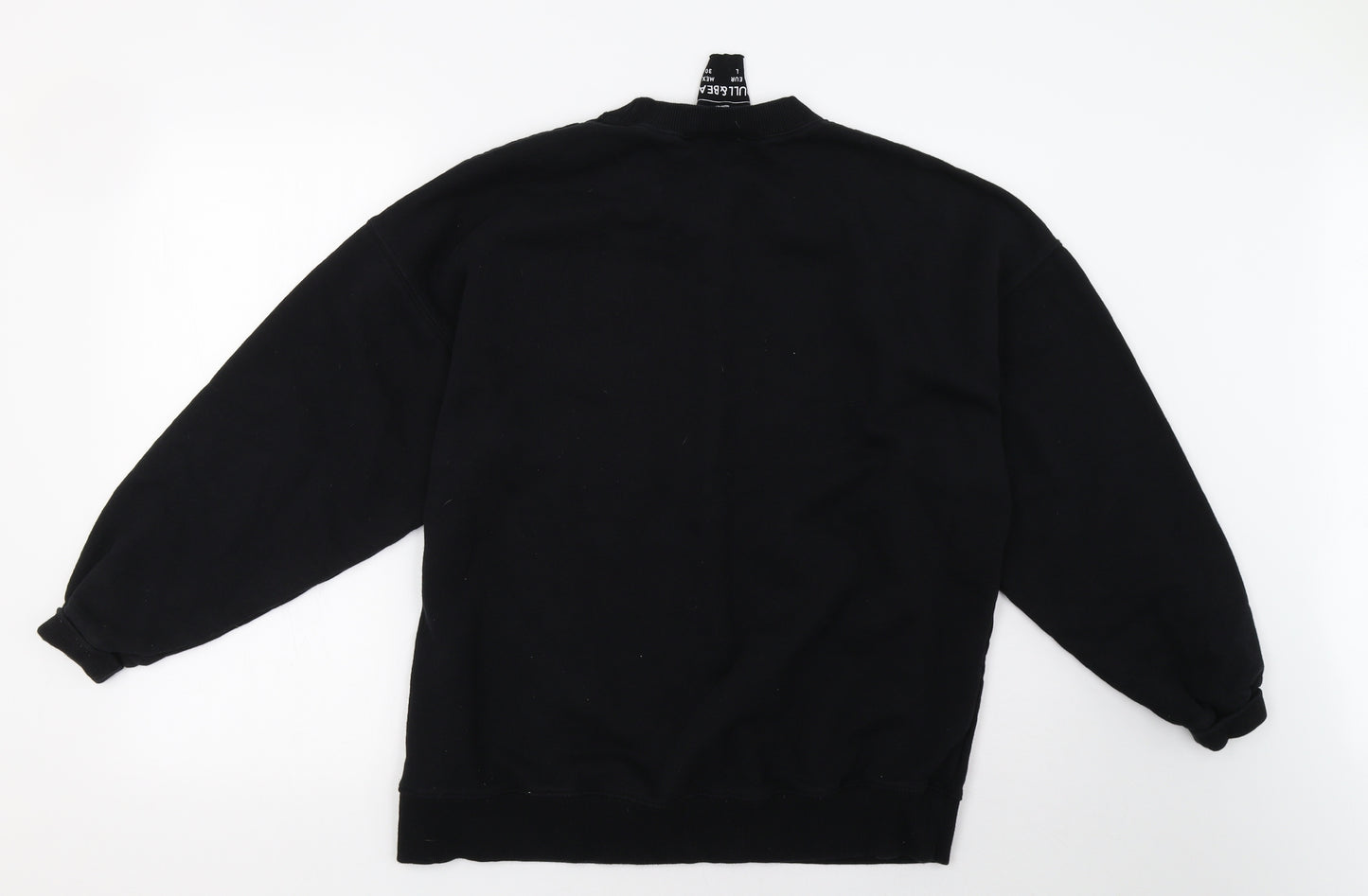 Disney Mens Black   Pullover Sweatshirt Size L
