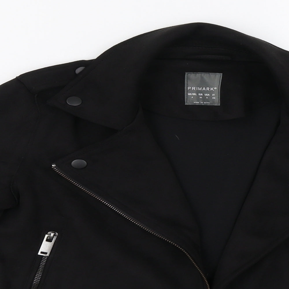 Primark Womens Black   Jacket  Size 4