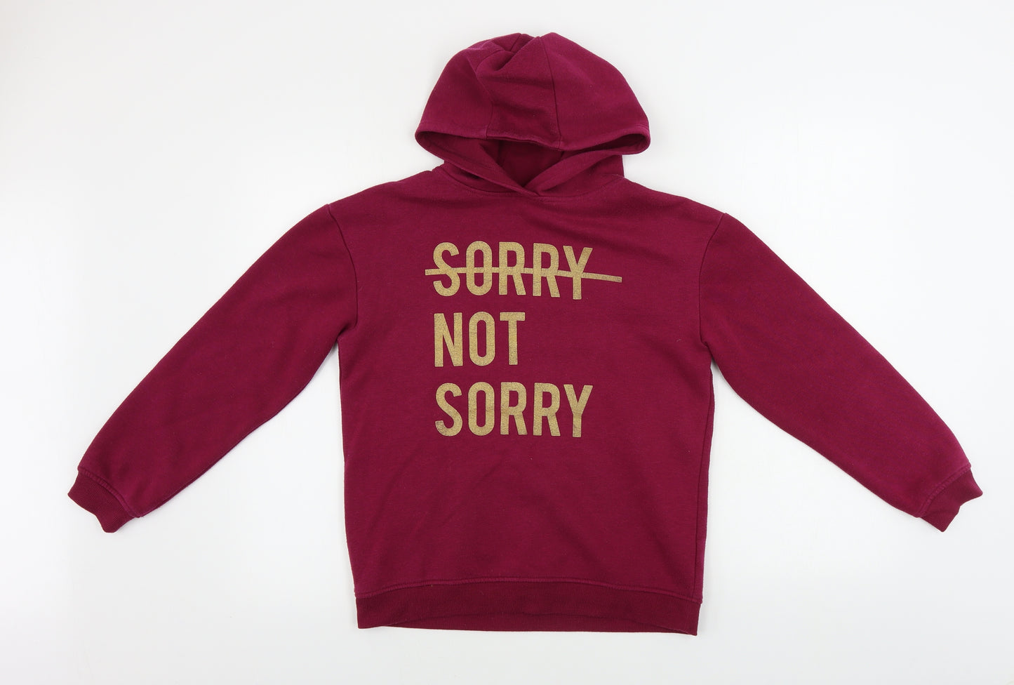 Primark  Girls Purple   Pullover Hoodie Size 12-13 Years