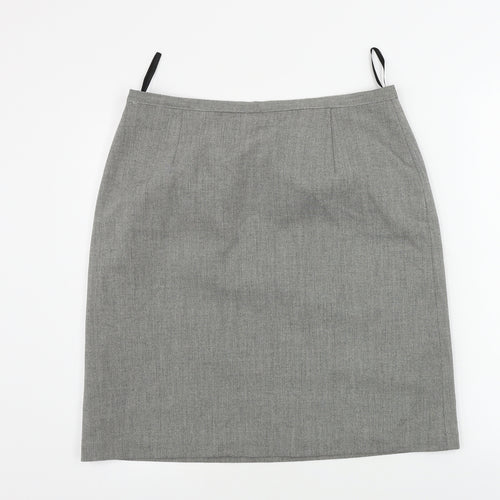 Principles  Womens Grey   A-Line Skirt Size 16