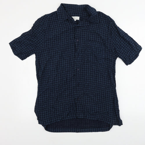 TESCO  Womens Blue   Basic Button-Up Size S