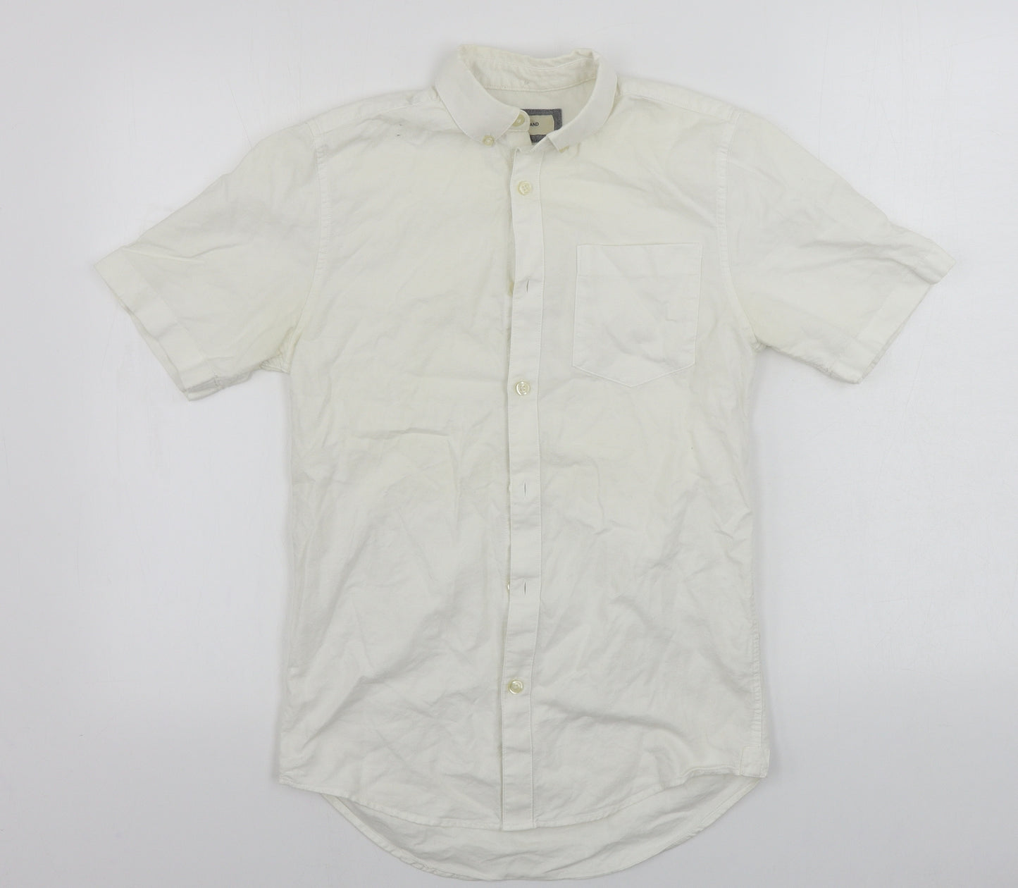 River Island  Boys Ivory   Basic Button-Up Size XS  - xxs