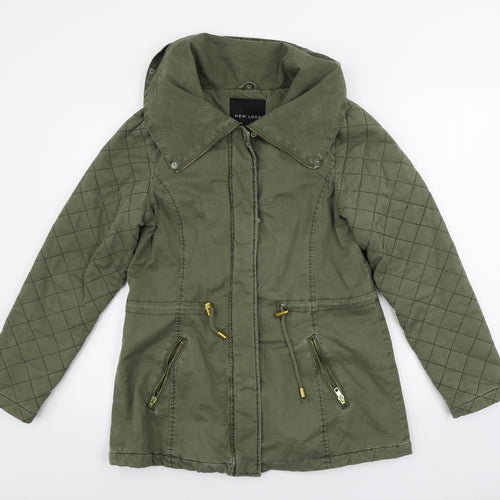 New Look  Womens Green   Jacket Coat Size 12