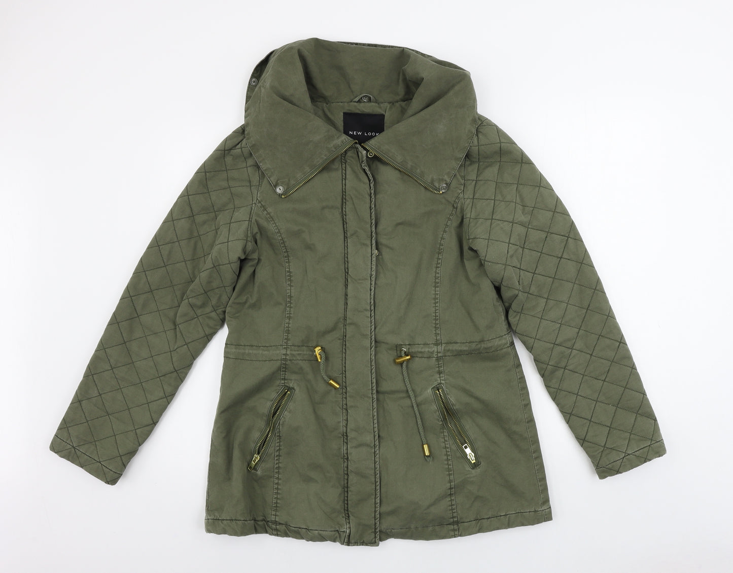 New Look  Womens Green   Jacket Coat Size 12