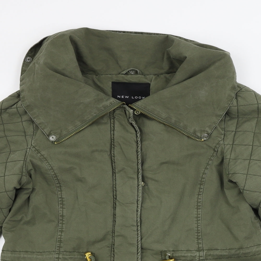New Look  Womens Green   Jacket Coat Size 12