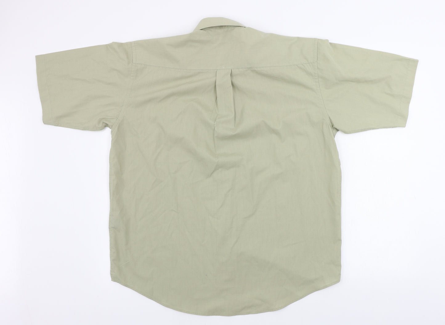 classics  Mens Green    Button-Up Size M