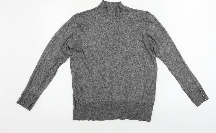 F&F Womens Grey Pullover Jumper Size 10