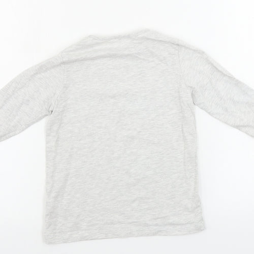 Primark  Girls Grey   Basic T-Shirt Size 5-6 Years