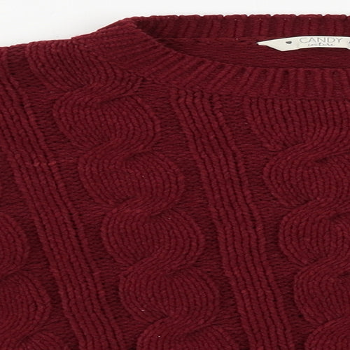 Matalan Girls Red   Pullover Jumper Size 12 Years