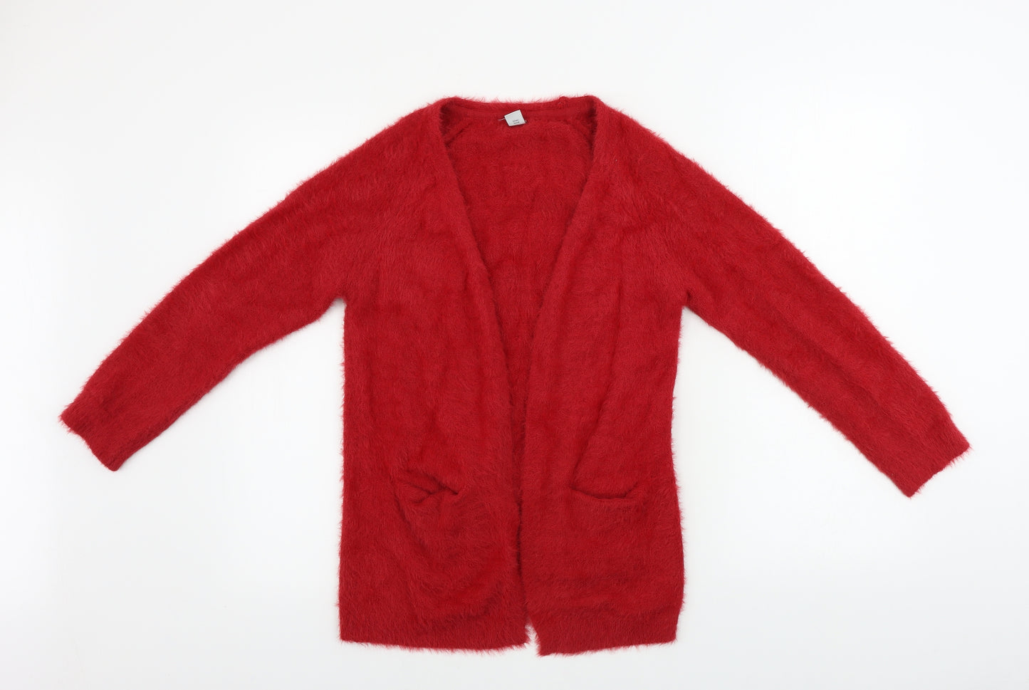 TU Girls Red   Cardigan Jumper Size 12 Years