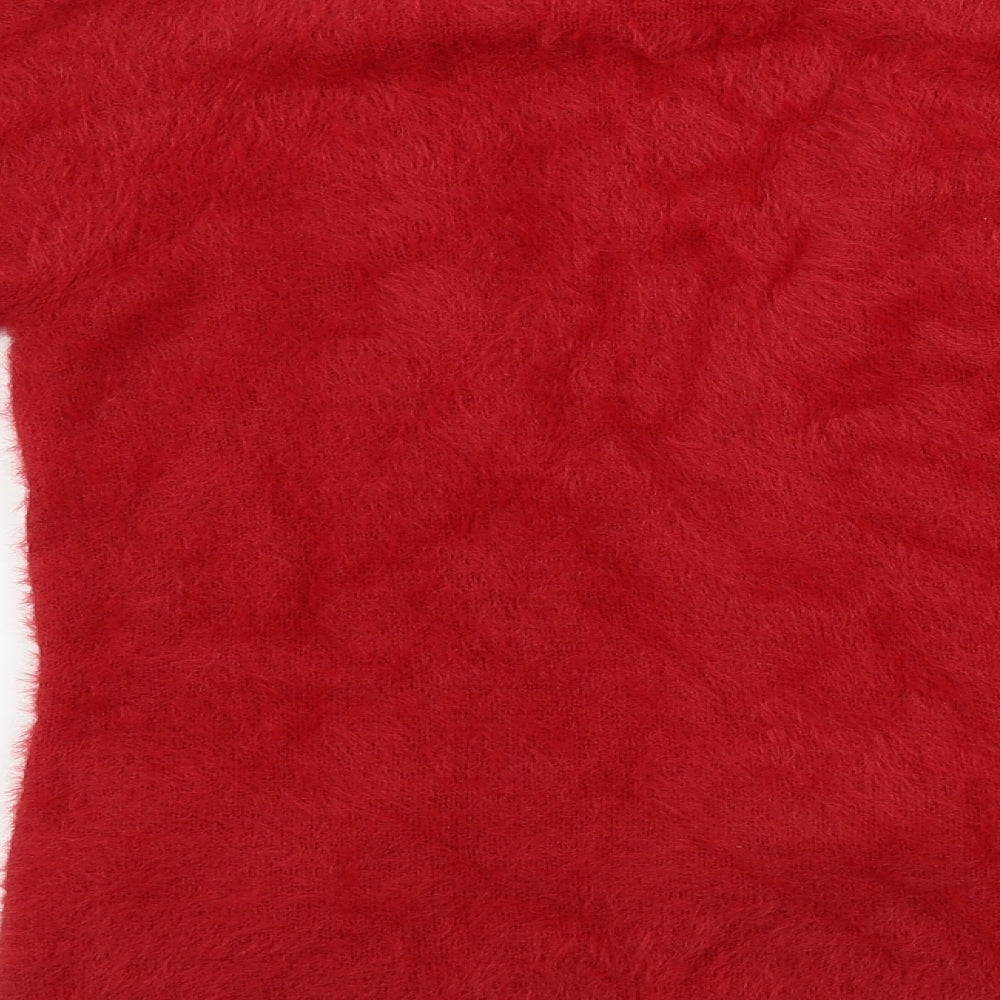 TU Girls Red   Cardigan Jumper Size 12 Years