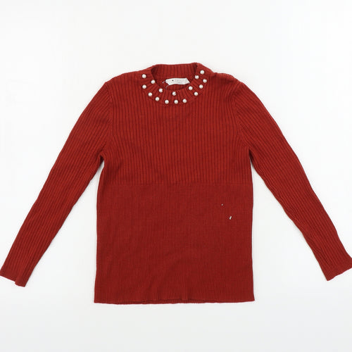 candy  Girls Brown   Pullover Jumper Size 11 Years