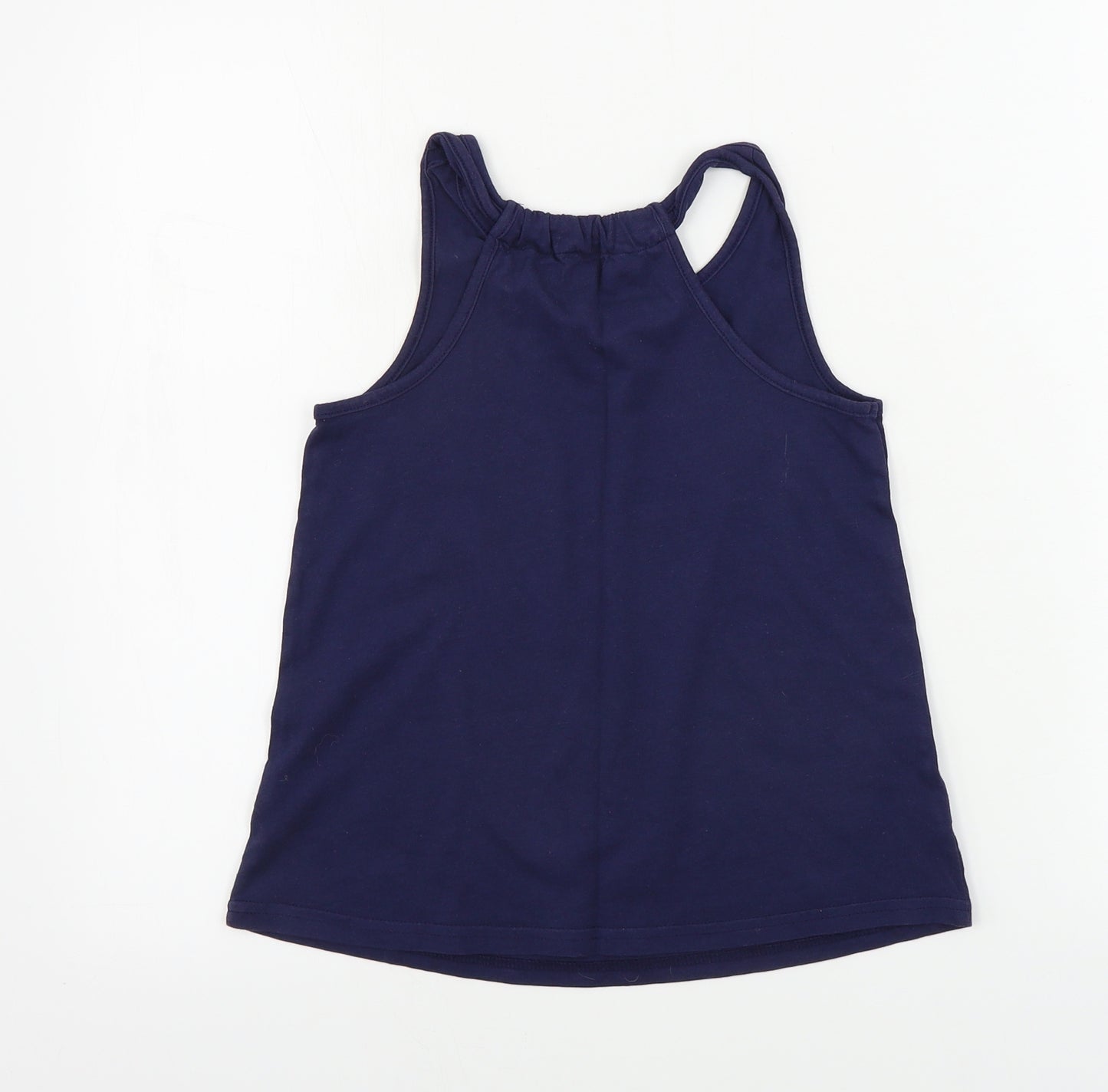Nutmeg  Girls Blue   Basic T-Shirt Size 9-10 Years
