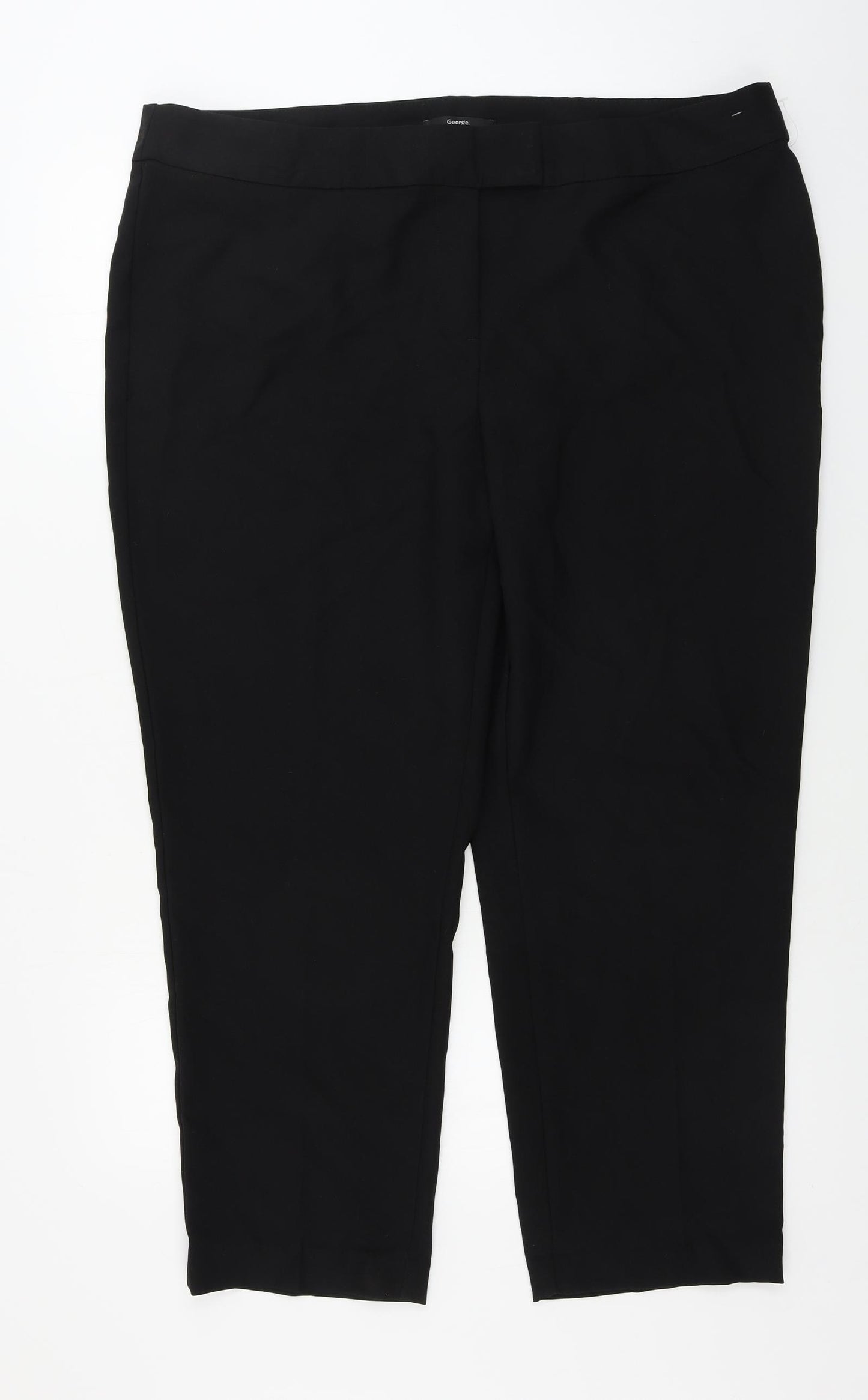 George Womens Black   Trousers  Size 20 L27 in