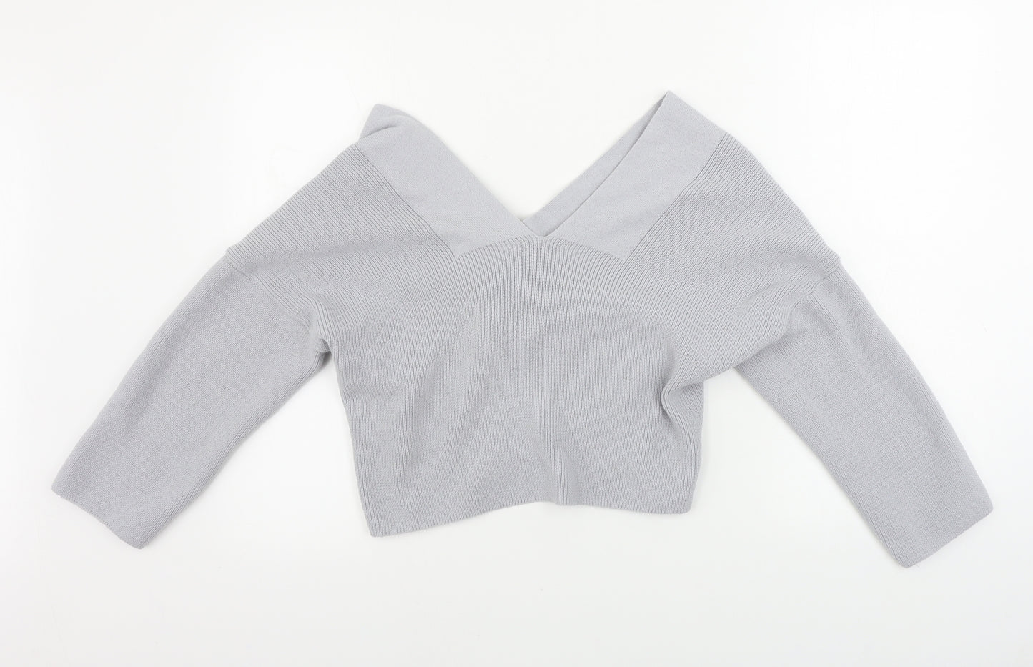 Boohoo  Womens Grey   Pullover Jumper Size M