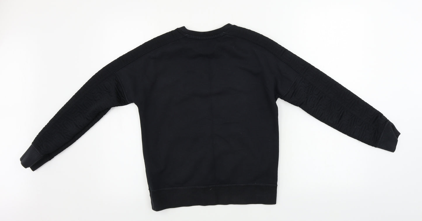 Nike  Boys Black   Pullover Jumper Size L