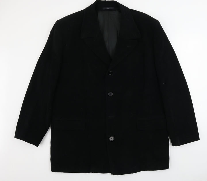 Ciro Citterio Womens Black Jacket Coat Size L