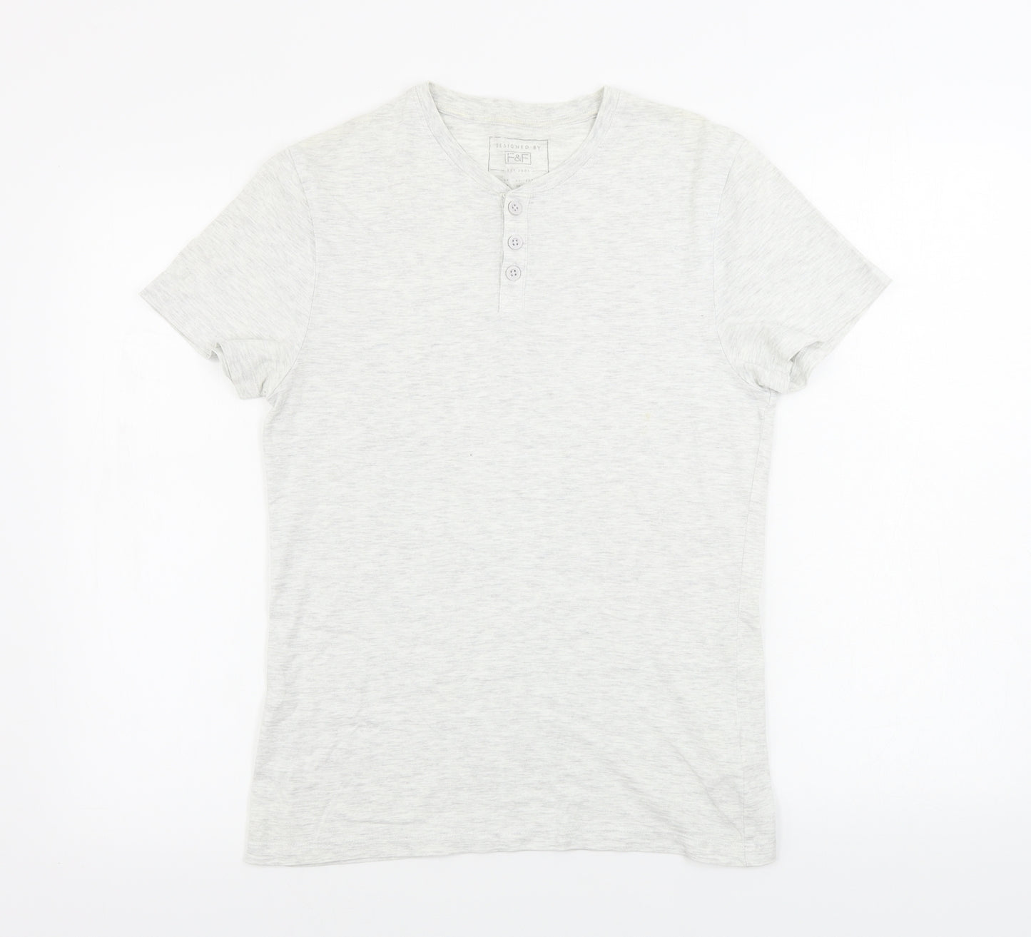 F&F  Mens White    T-Shirt Size XS