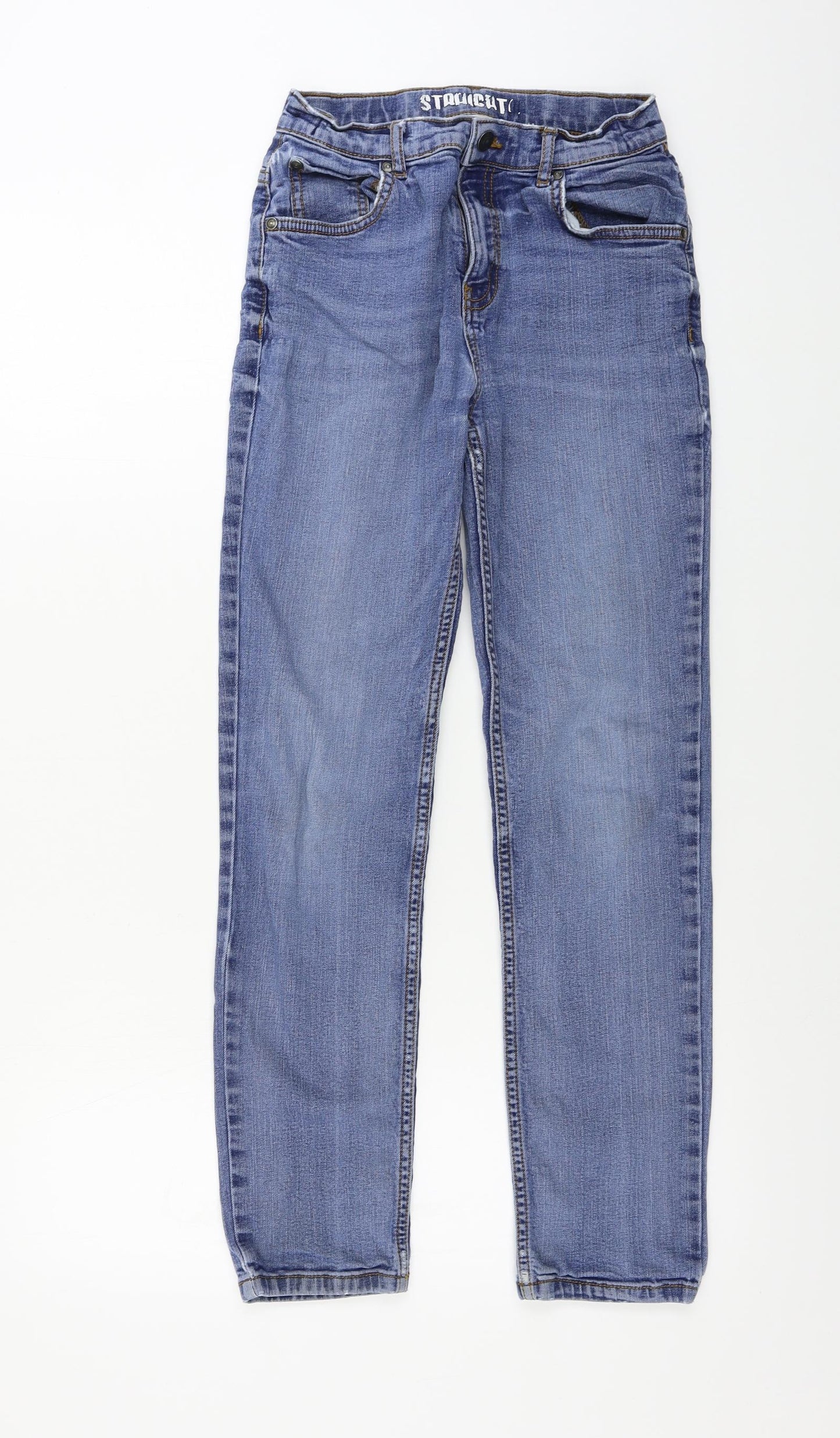 TU Girls Blue   Straight Jeans Size 12 Years