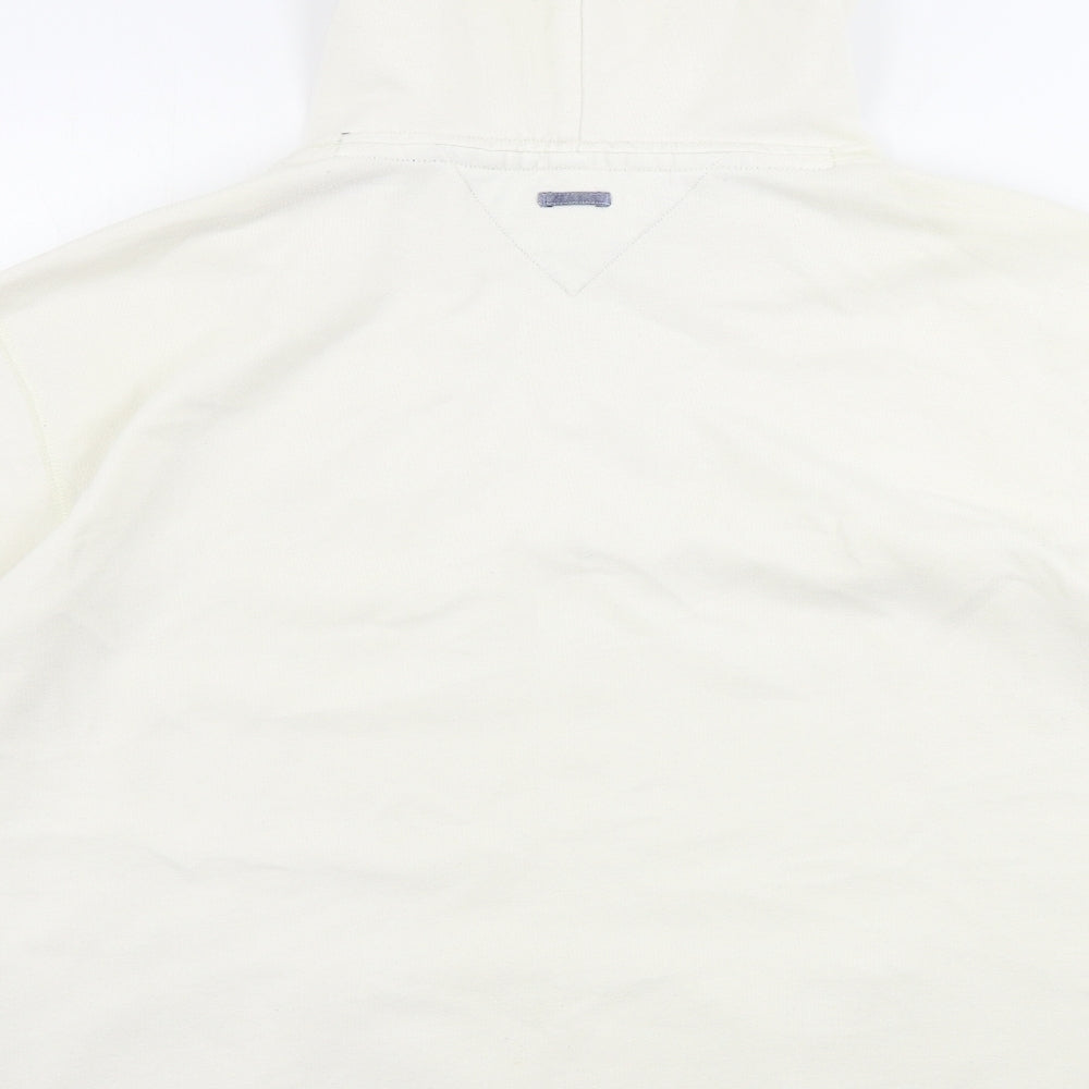 Tommy Hilfiger  Mens Ivory   Pullover Hoodie Size XL
