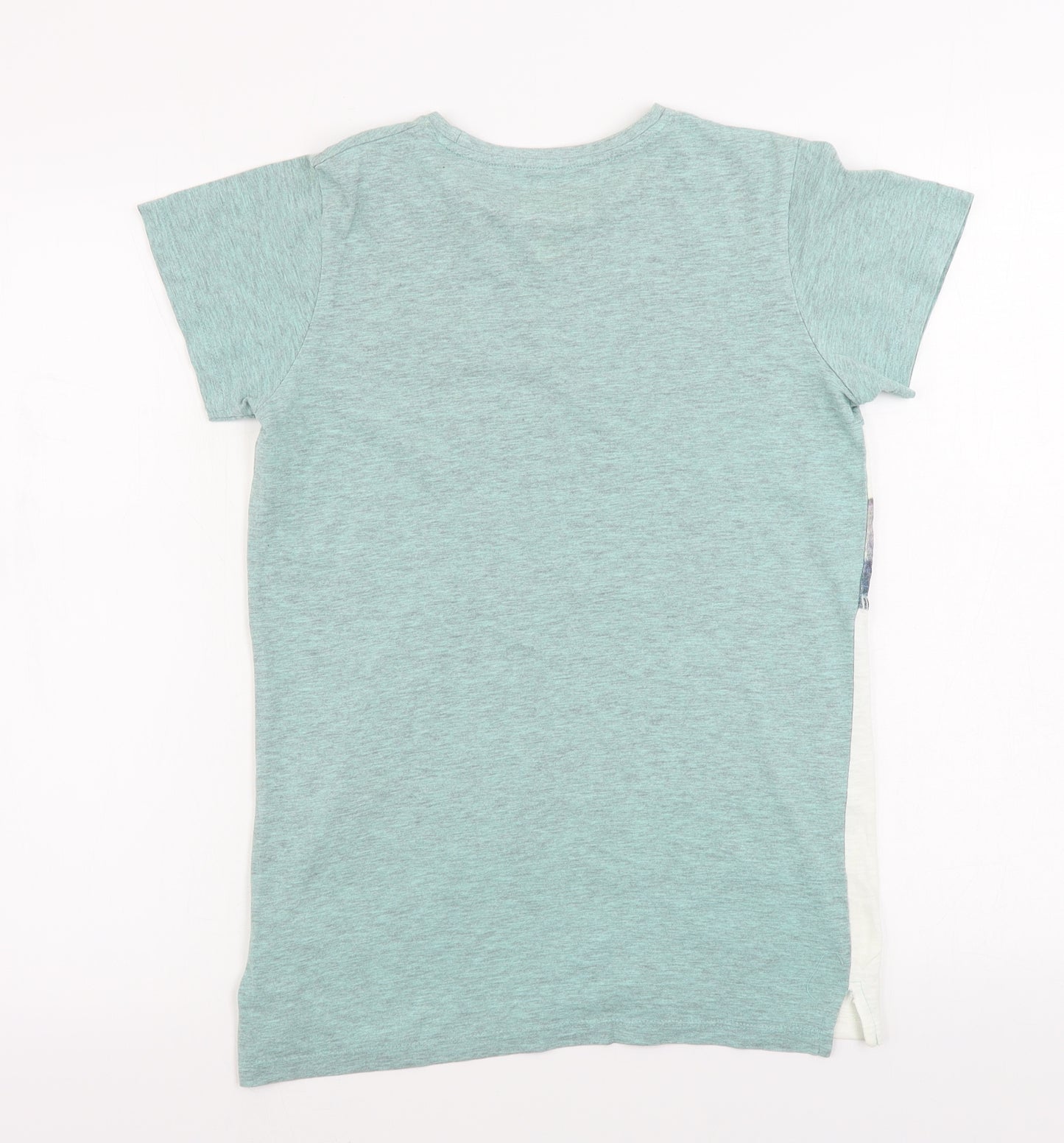 Matalan  Boys Green   Basic T-Shirt Size 12 Years