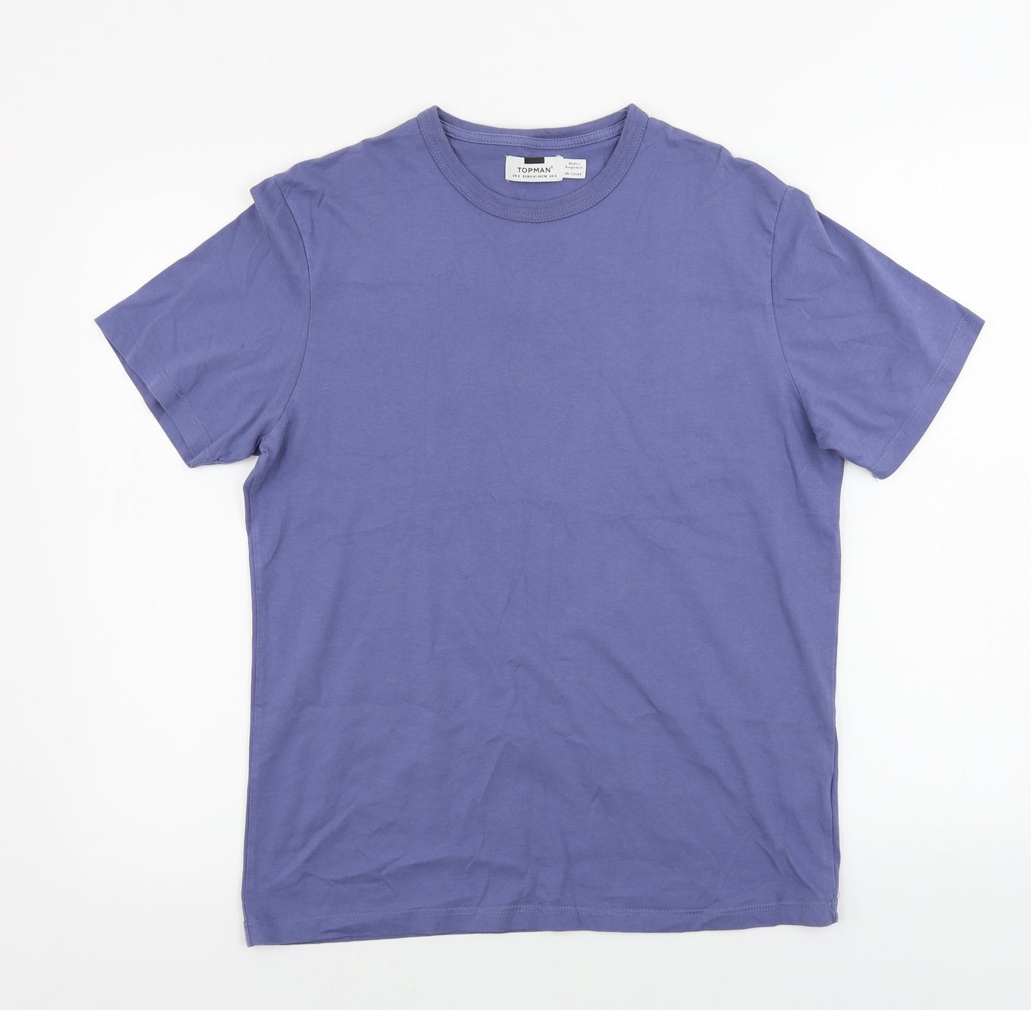 Topman  Mens Blue    T-Shirt Size M