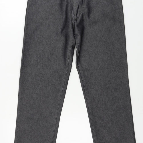 jist  Mens Grey Houndstooth  Straight Jeans Size 30 in L27 in