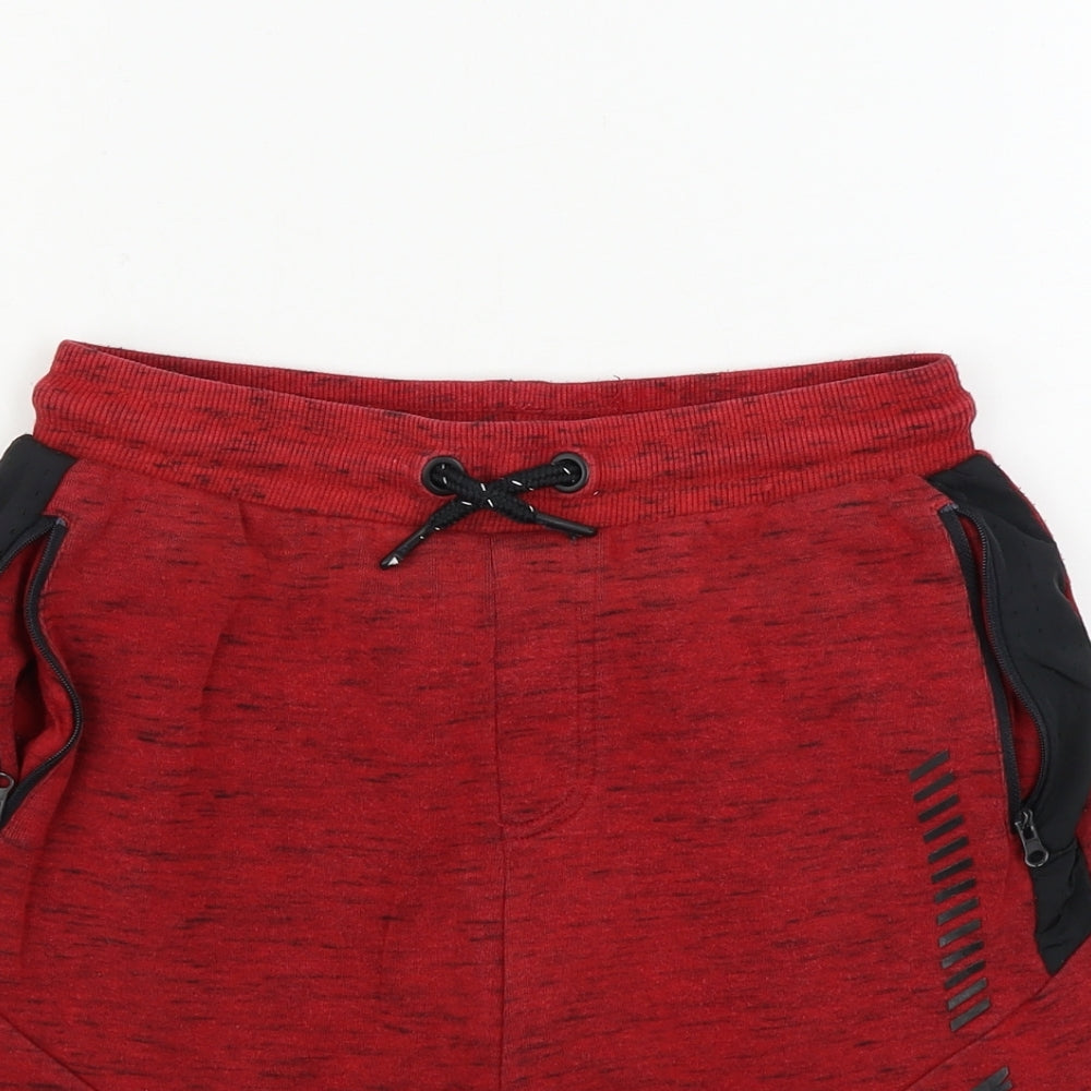 George  Boys Red   Sweat Shorts Size 11-12 Years