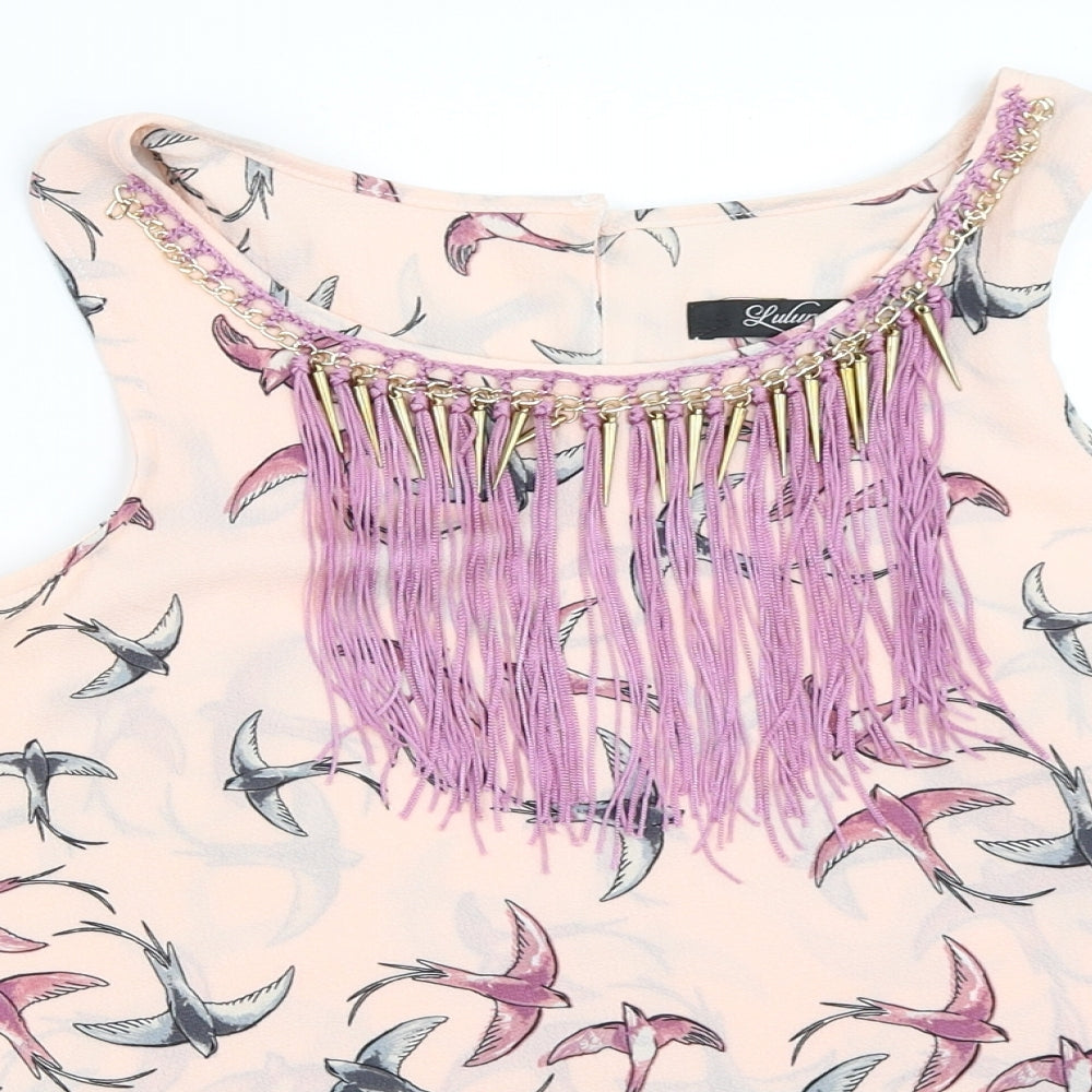 Preworn Womens Pink   Basic Tank Size M