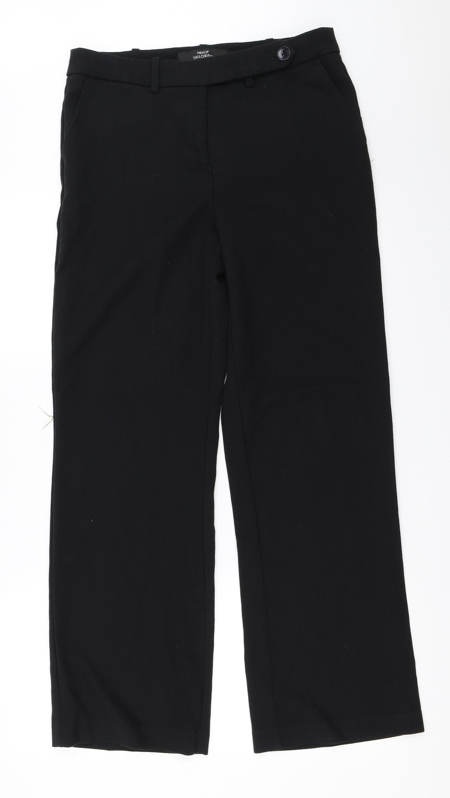 NEXT Womens Black   Trousers  Size 10 L31 in