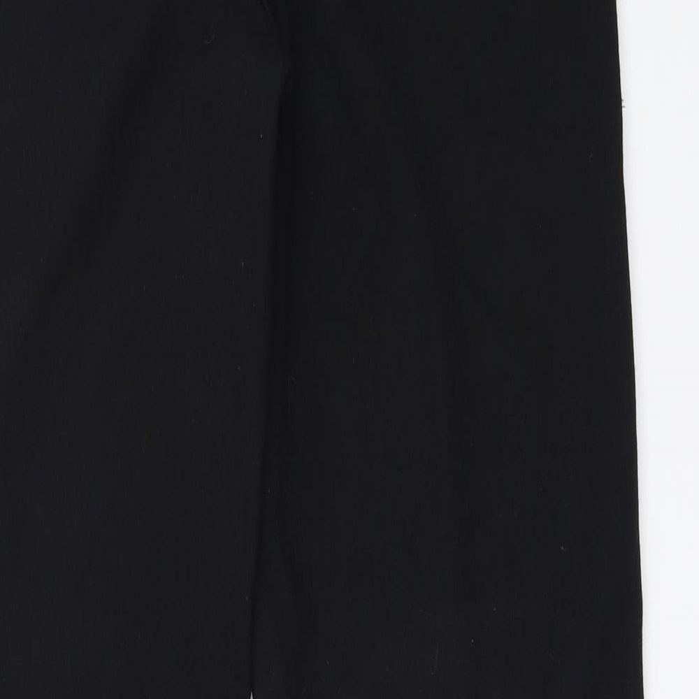 NEXT Womens Black   Trousers  Size 10 L31 in