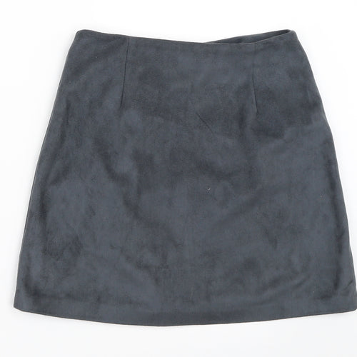 Primark Womens Grey   Mini Skirt Size 6