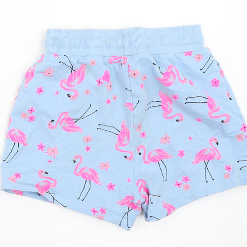 George Girls Blue   Hot Pants Shorts Size 8-9 Years
