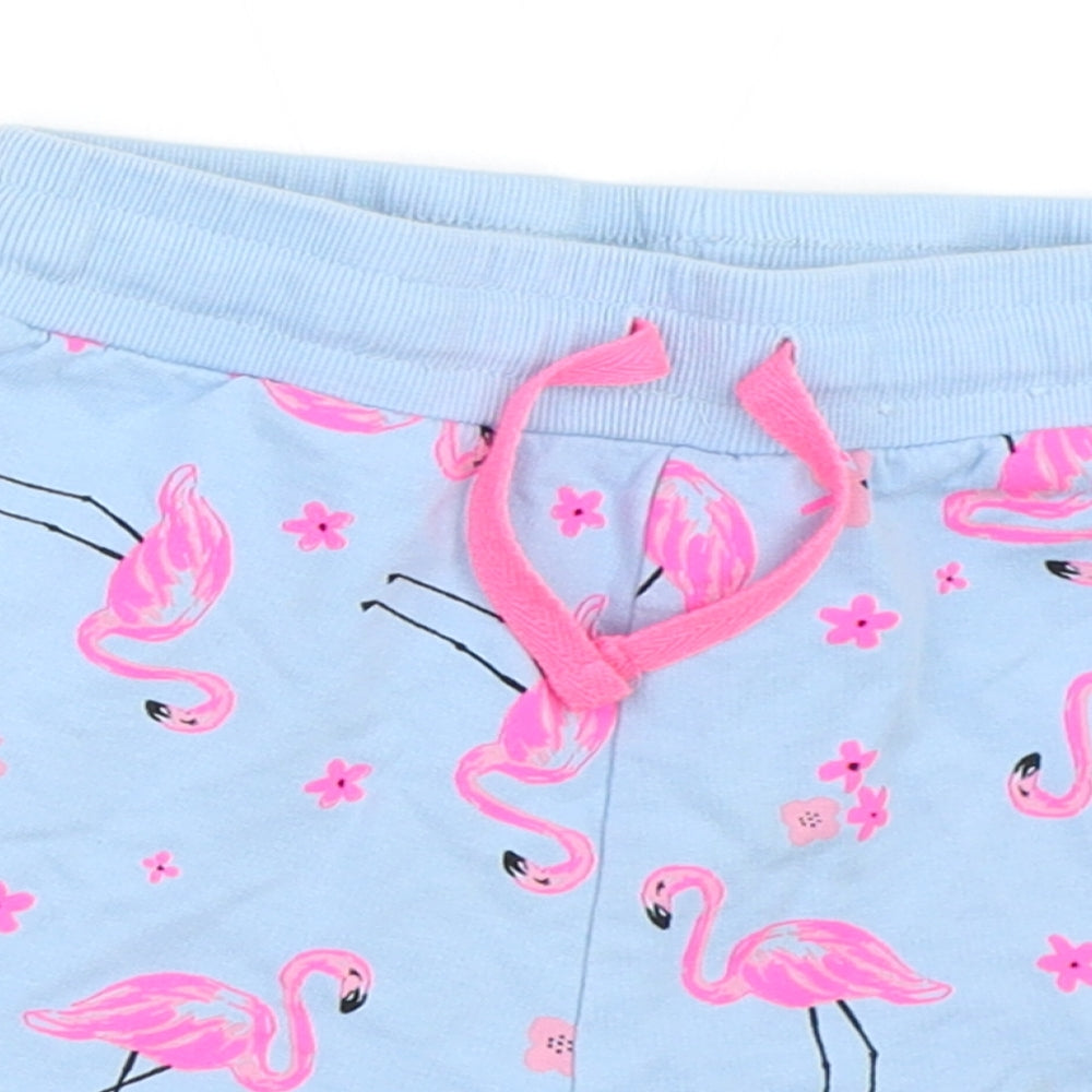George Girls Blue   Hot Pants Shorts Size 8-9 Years