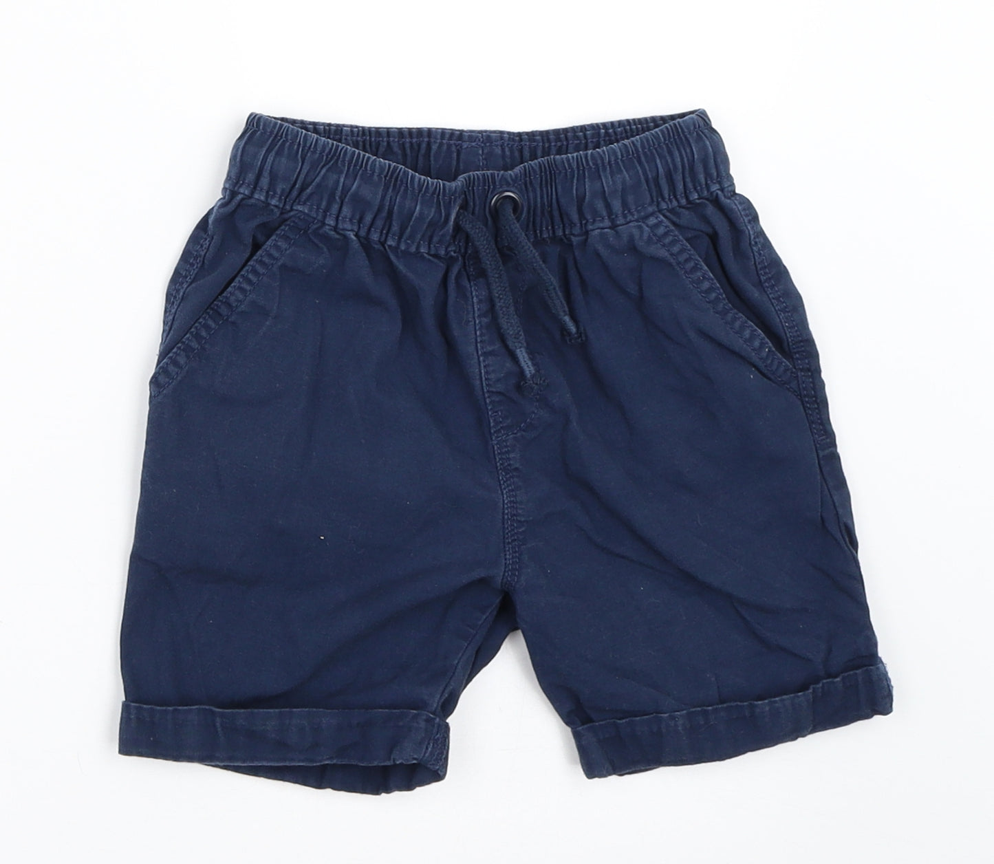 George Boys Blue   Chino Shorts Size 3-4 Years