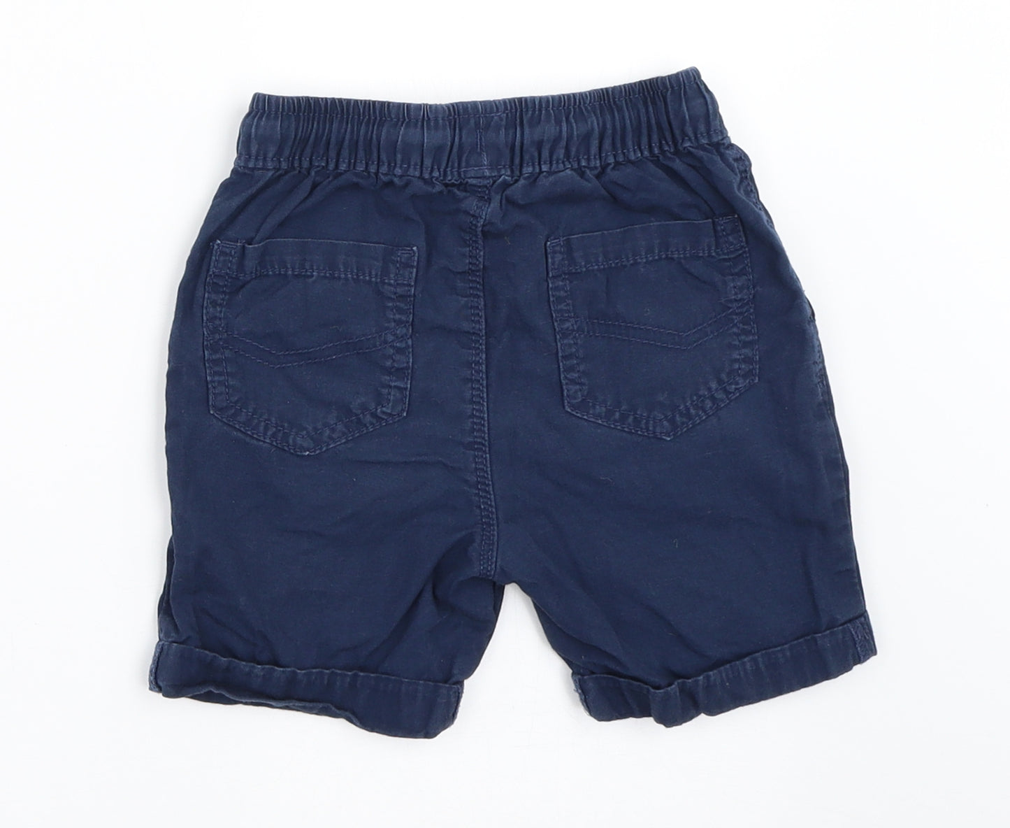 George Boys Blue   Chino Shorts Size 3-4 Years