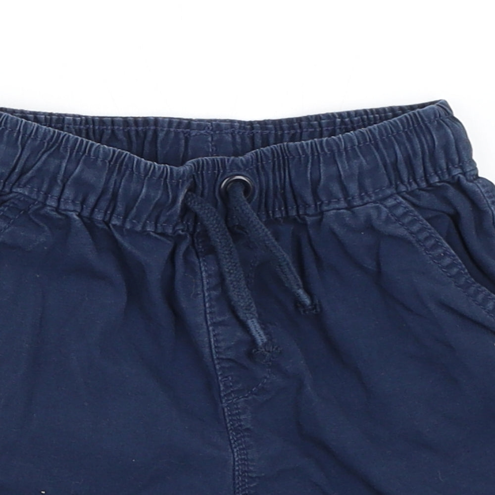 George Boys Blue   Chino Shorts Size 3-4 Years