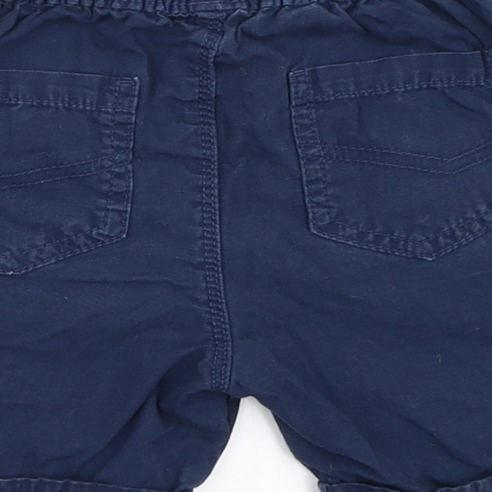 George Boys Blue   Chino Shorts Size 3-4 Years