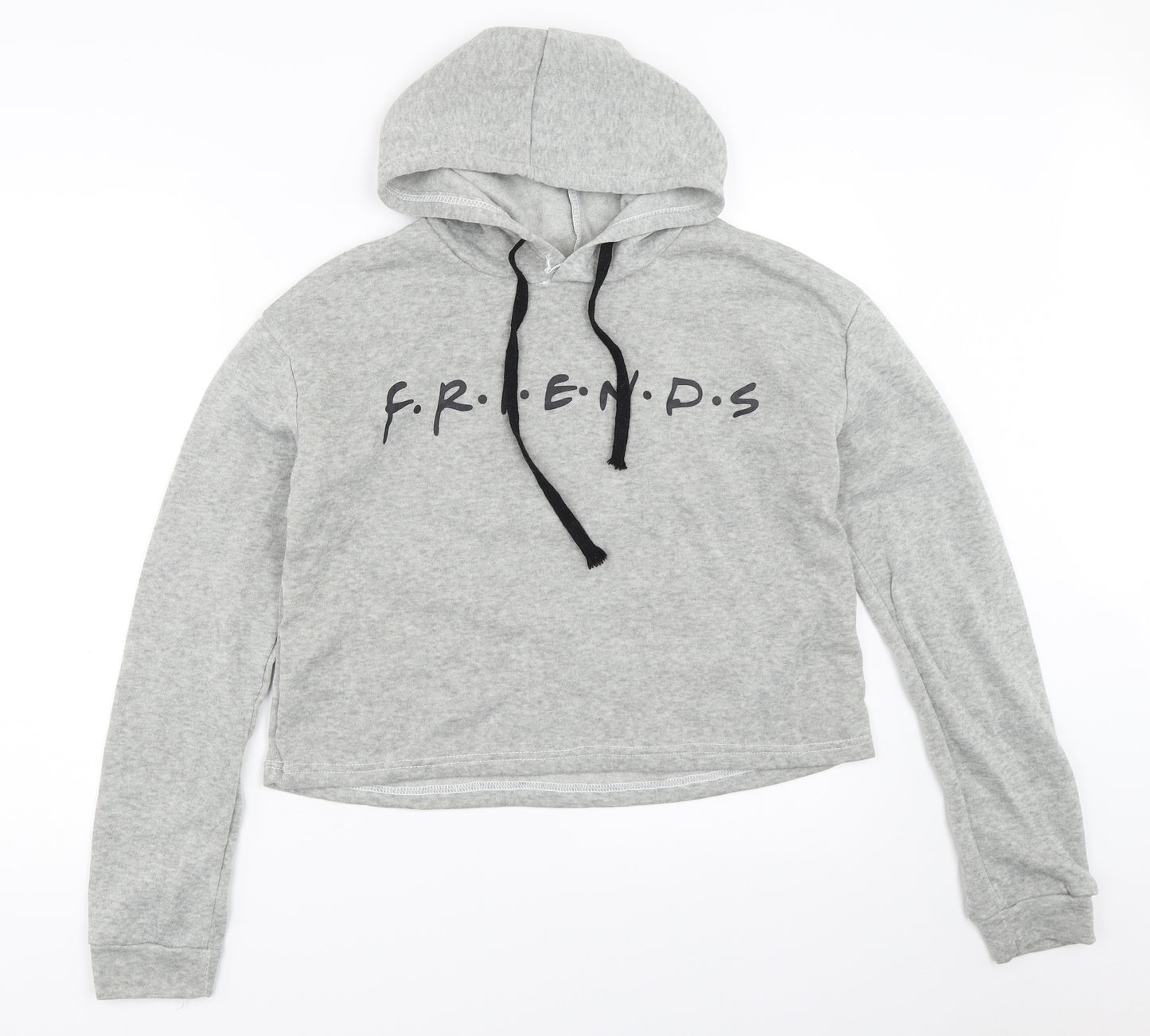 Preworn Womens Grey   Pullover Hoodie Size L