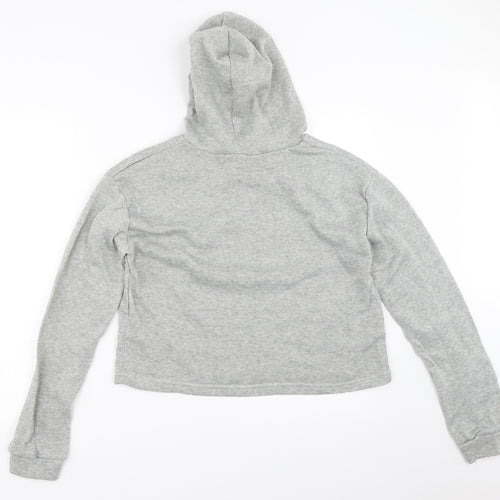 Preworn Womens Grey   Pullover Hoodie Size L