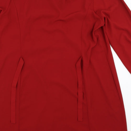 F&F Womens Red   Shirt Dress  Size 20