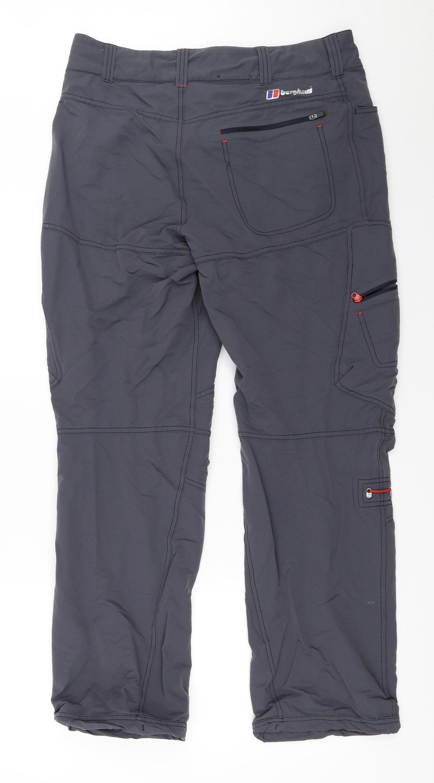 Berghaus Mens Grey   Cargo Trousers Size 32 in L30 in