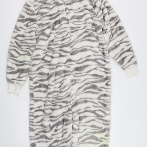 NEXT Girls White Animal Print  Top One Piece Size 12 Years
