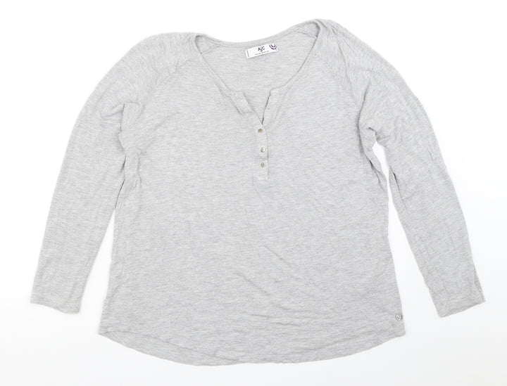 AJC Womens Grey   Basic T-Shirt Size 40