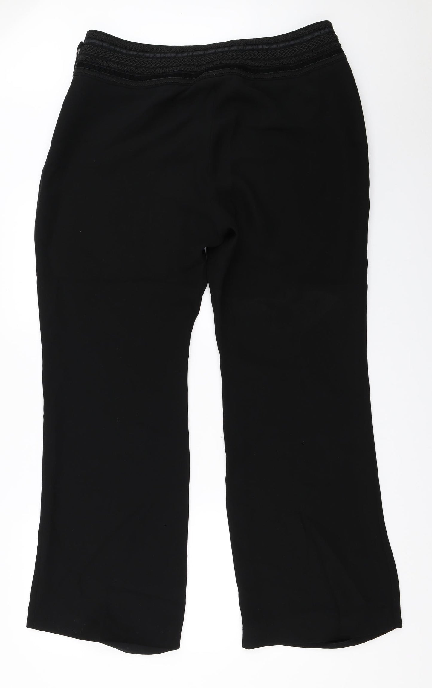 Principles Womens Black   Trousers  Size 18 L30.5 in